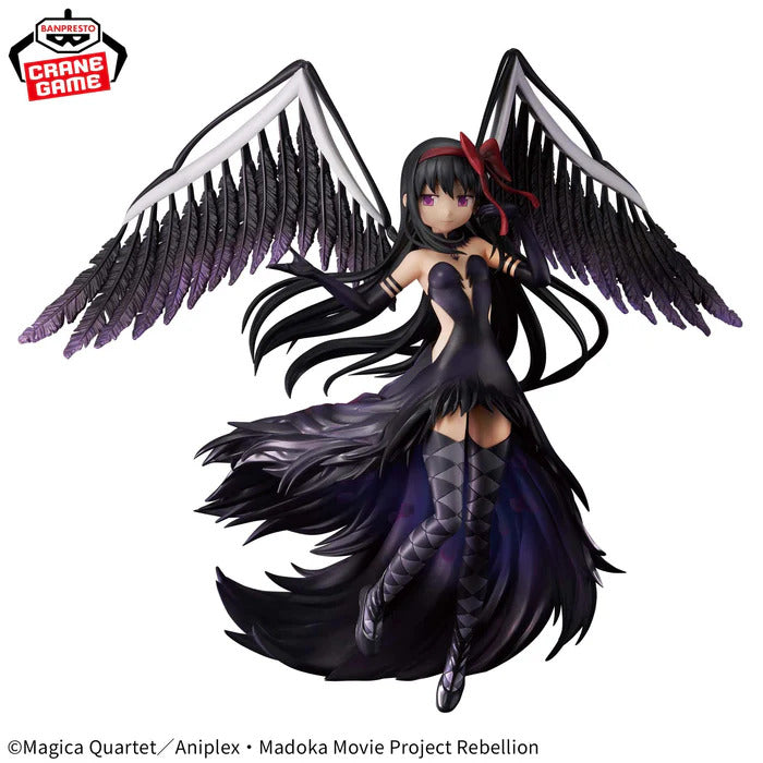 BANPRESTO FIGURE PUELLA MAGI MADOKA MAGICA THE MOVIE -REBELLION- DEVIL HOMURA BANPRESTO FIGURE PUELLA MAGI MADOKA MAGICA THE MOVIE -REBELLION- DEVIL HOMURA